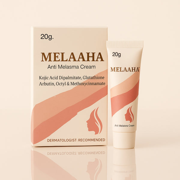 MELAAHA™ Anti Melasma Cream | With Kojic Acid, Glutathione, Arbutin & Octyl Methoxycinnamate