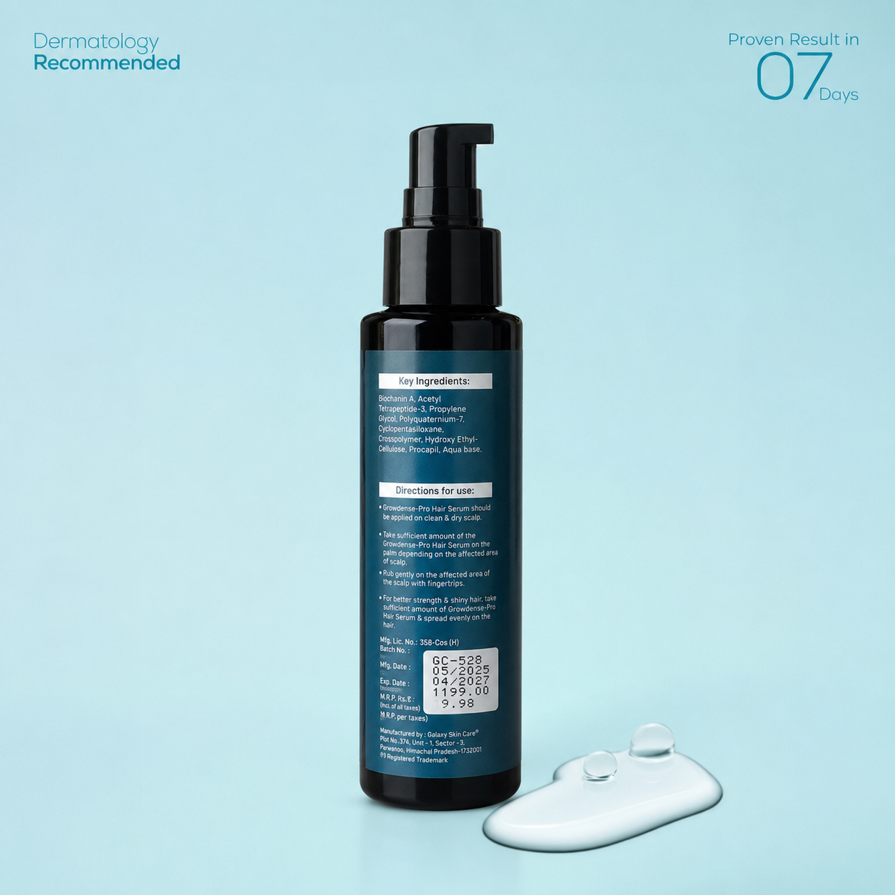Growdense Pro Procapil Hair Growth Serum