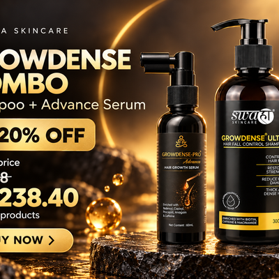 Growdense Hair Care Combo – Shampoo + Advance Serum