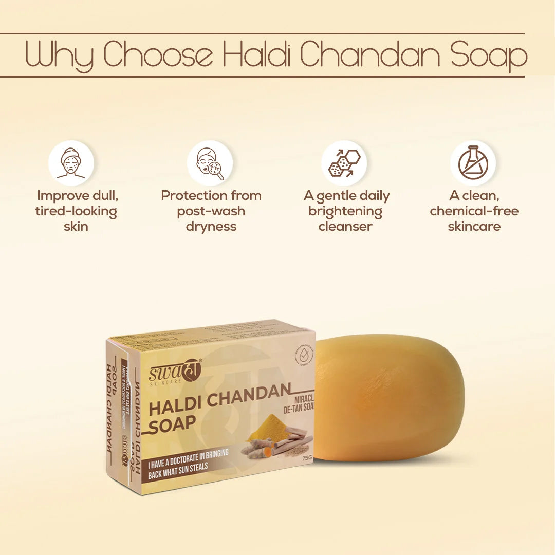 Haldi Chandan Soap | Pack Of 3