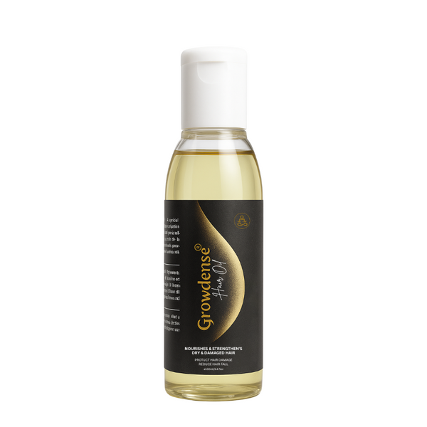 Growdense Hair Oil – Nourishing & Strengthening Oil for Dry & Damaged Hair
