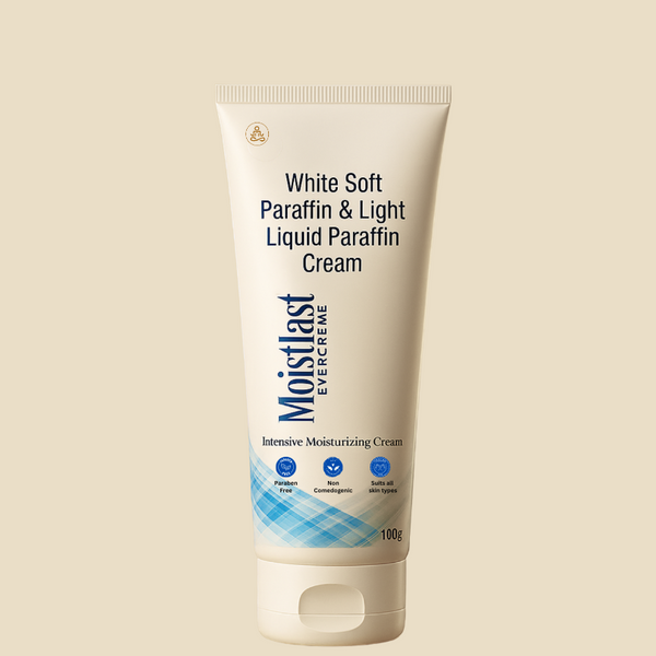 Moistlast Ever Cream | White Soft Paraffin & Light Liquid Paraffin |