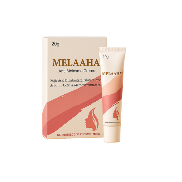 MELAAHA™ Anti Melasma Cream | With Kojic Acid, Glutathione, Arbutin & Octyl Methoxycinnamate