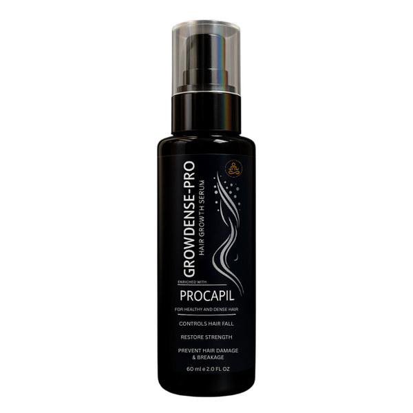 Growdense-Pro Advance Hair Growth Serum for Men & Women | Controls Hair Fall, Strengthens Hair, Prevents Breakage | Enriched with Redensyl, Capixyl, Procapil, Anagain & Caffeine – 60ml