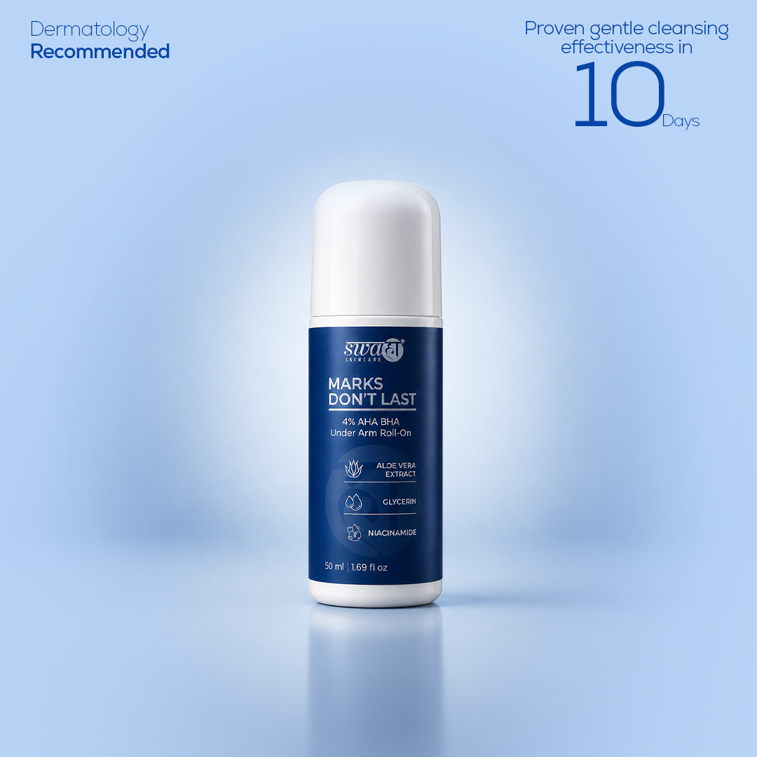 Marks Don't Last 4% AHA + BHA Underarm Roll-On – 50 ml