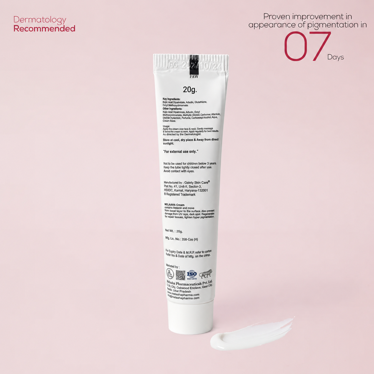 MELAAHA™ Anti Melasma Cream