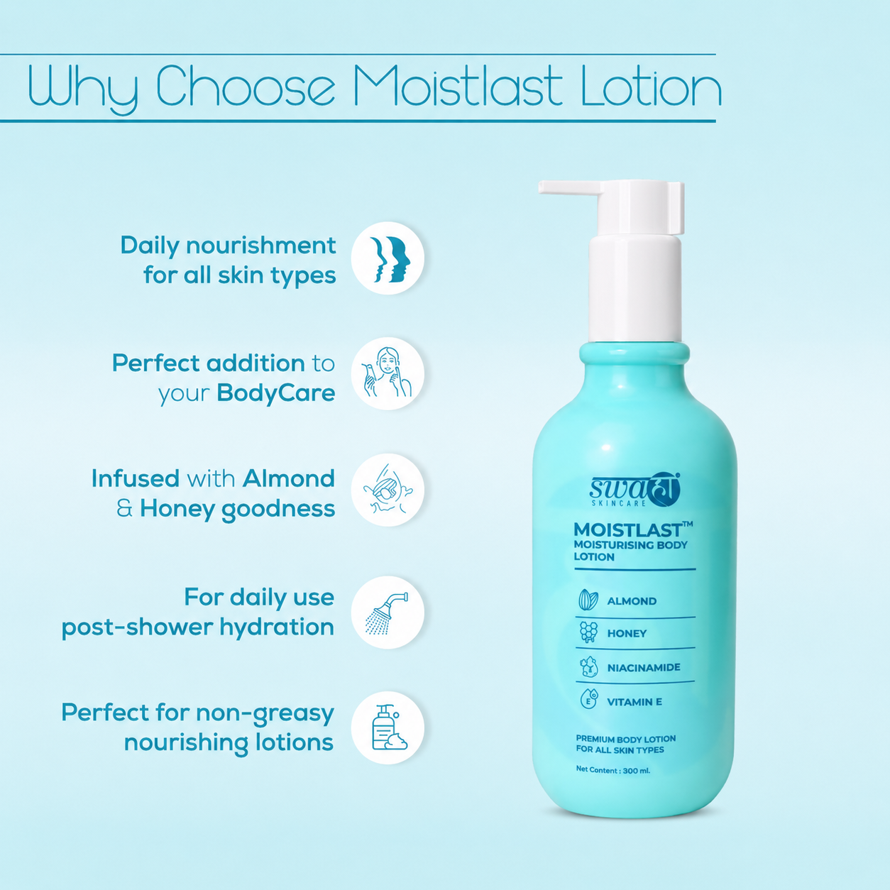 Moistlast Moisturising Body Lotion