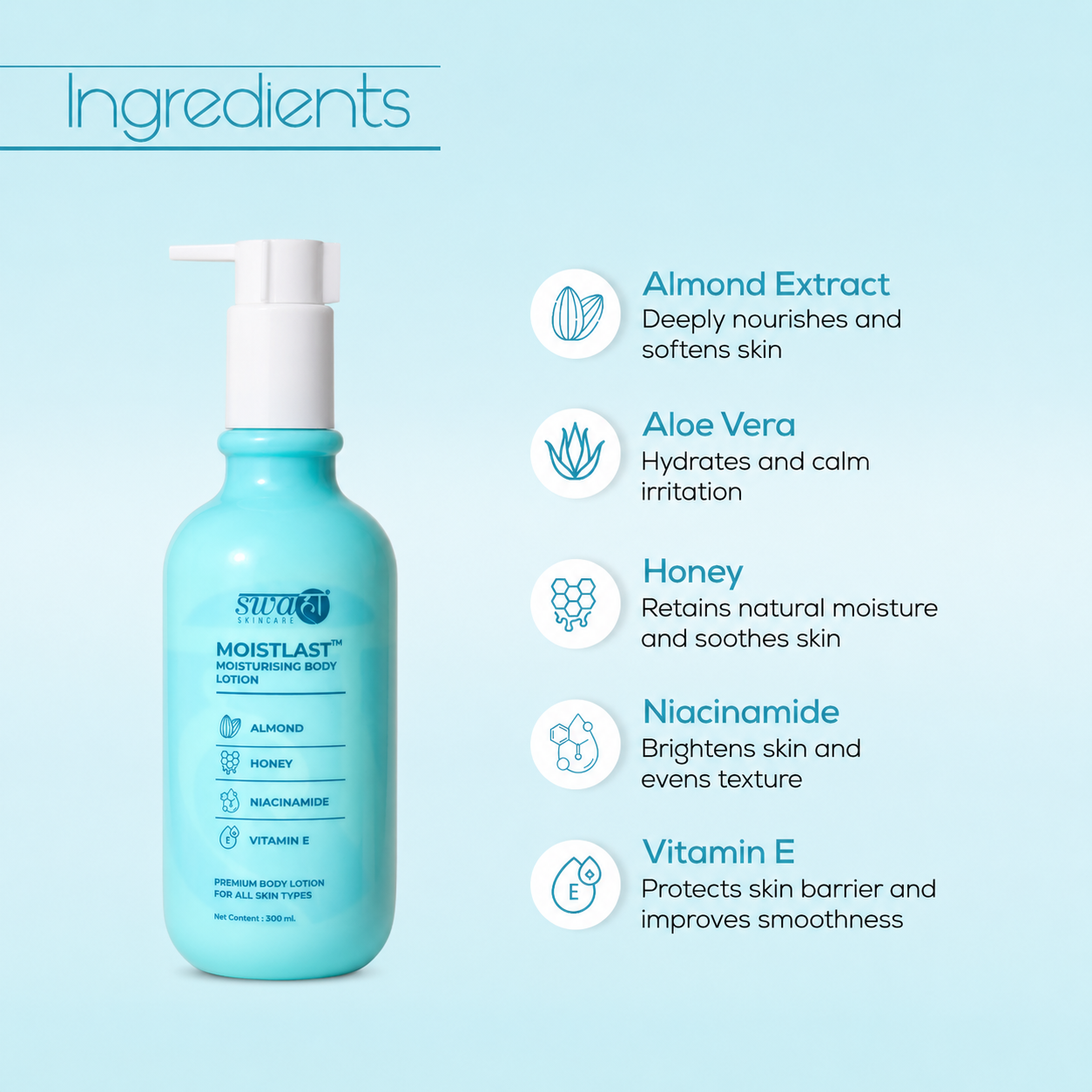 Moistlast Moisturising Body Lotion