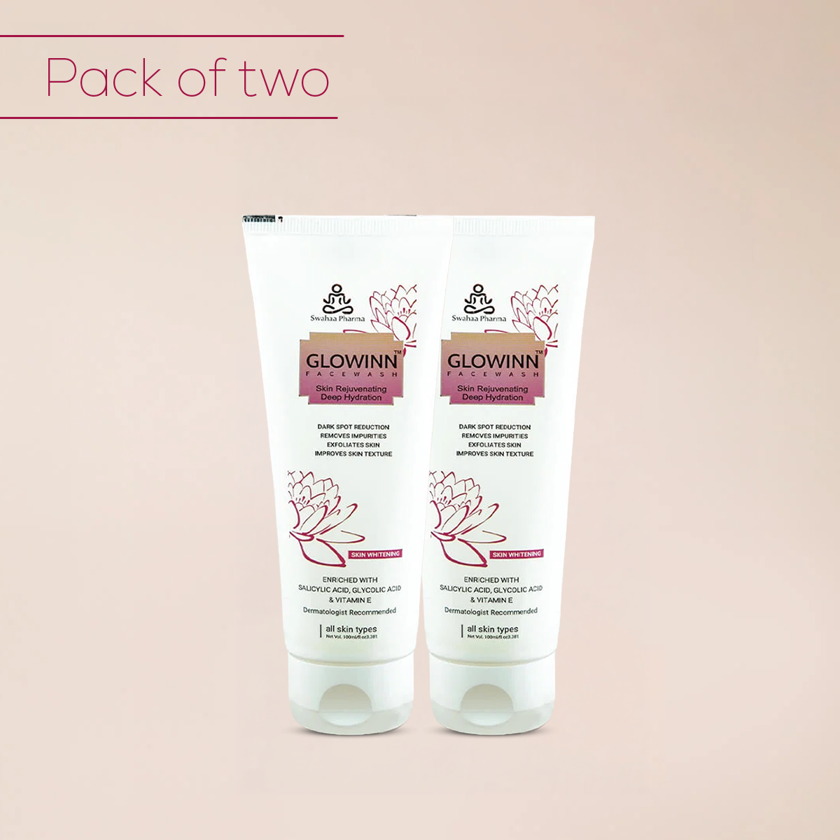 Glowinn Facewash – Skin Rejuvenating & Deep Hydration
