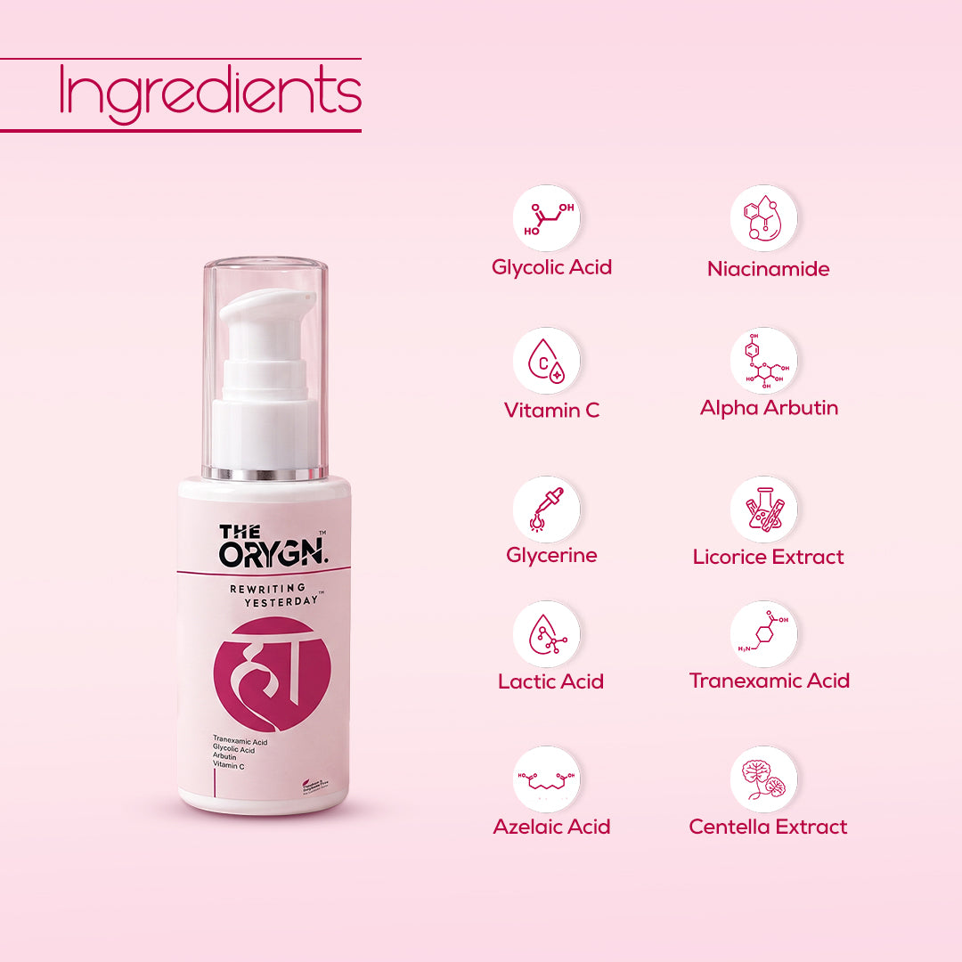 THE ORYGN Rewriting Yesterday Face Serum