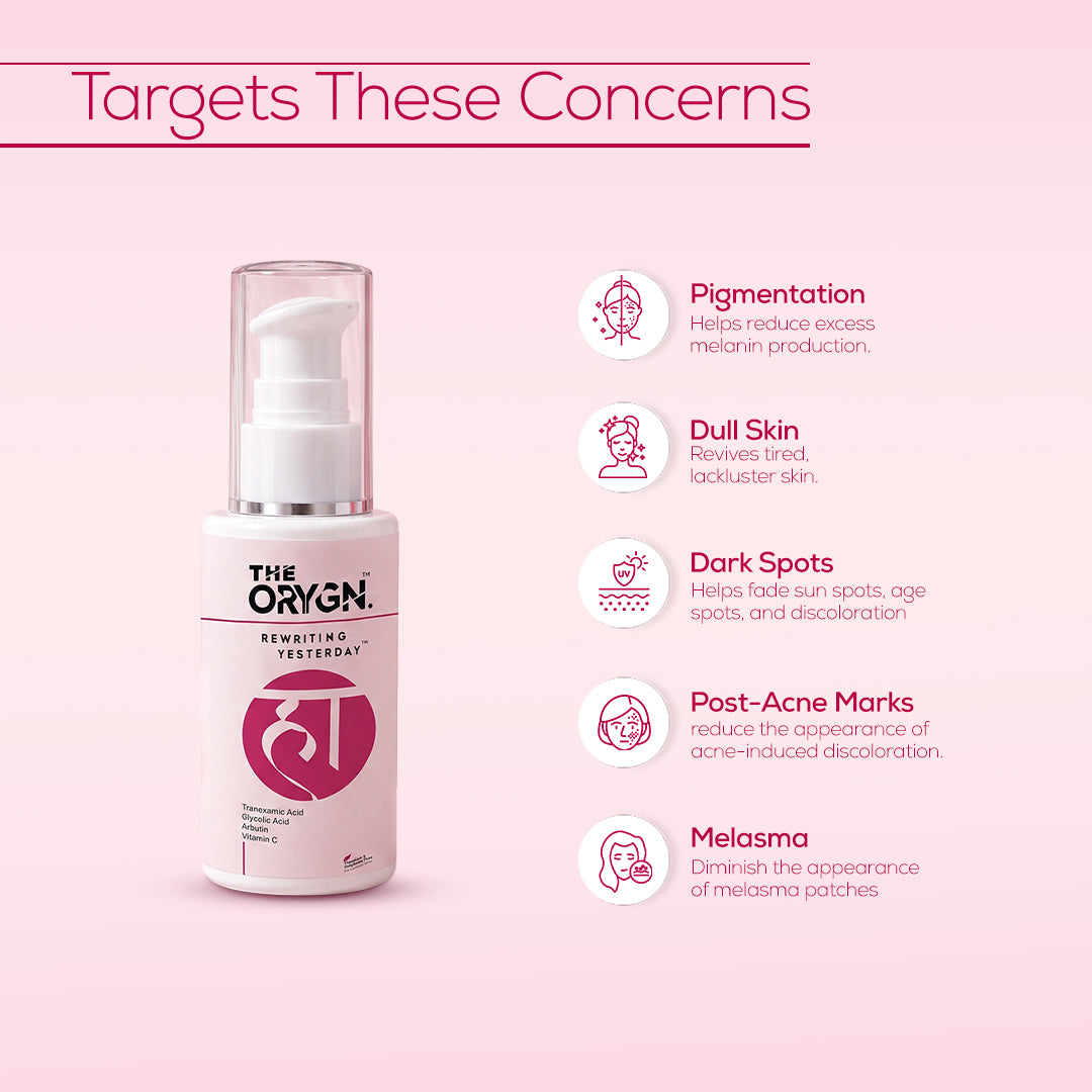 THE ORYGN Rewriting Yesterday Face Serum