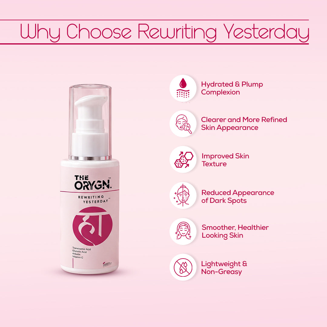 THE ORYGN Rewriting Yesterday Face Serum
