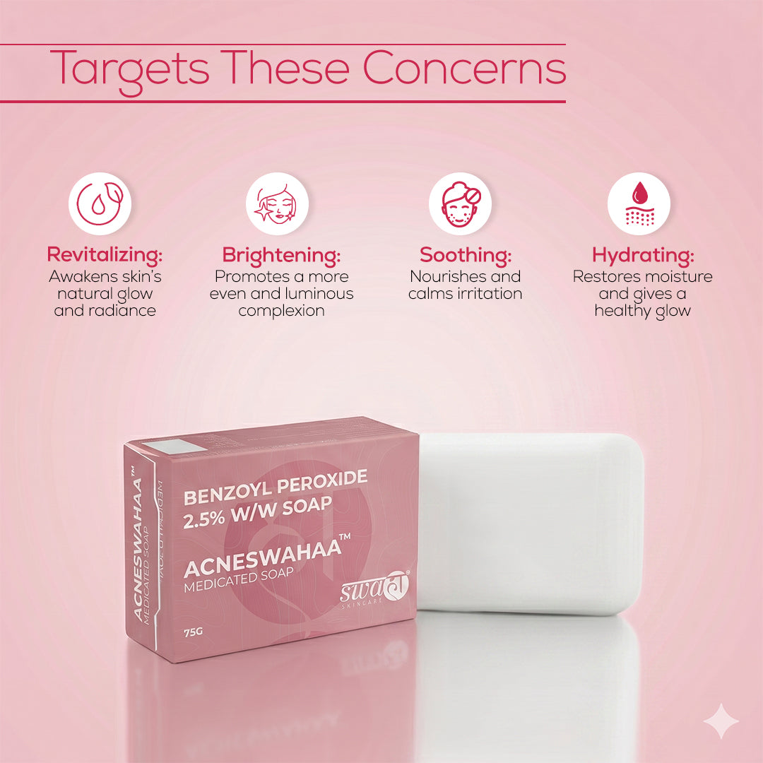 AcneSwahaa Medicated Soap | Pack of 3