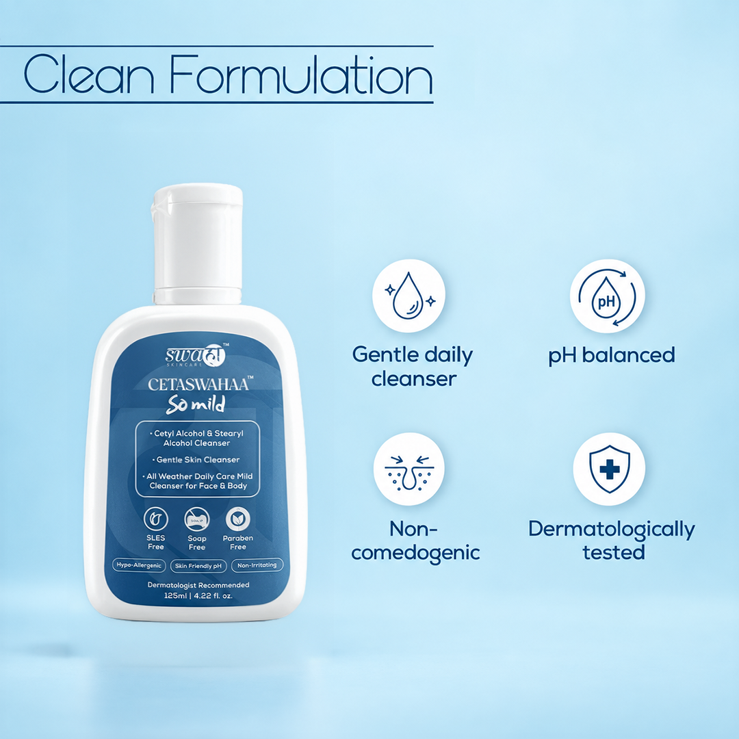 CetaSwahaa™ So Mild Gentle Skin Cleanser – Face & Body