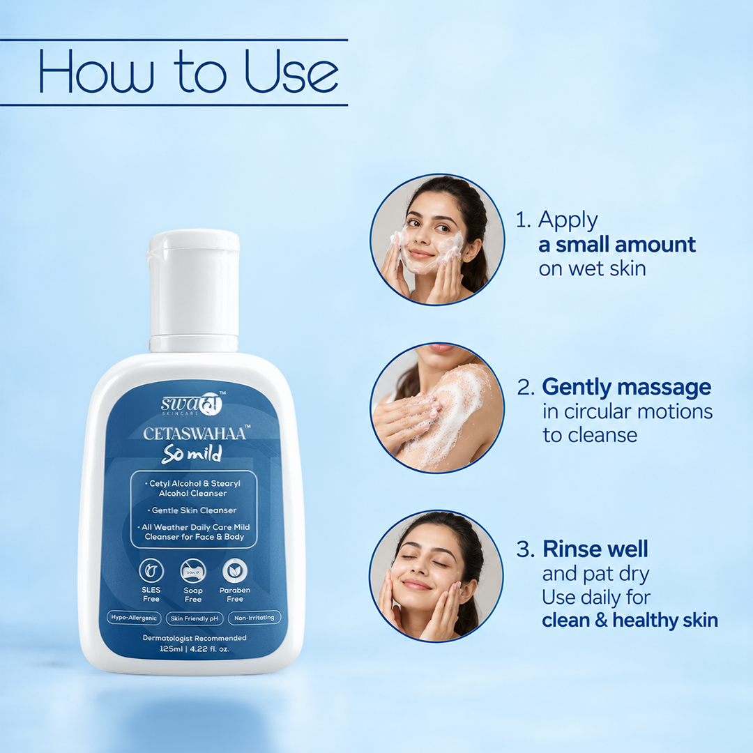 CetaSwahaa™ So Mild Gentle Skin Cleanser – Face & Body