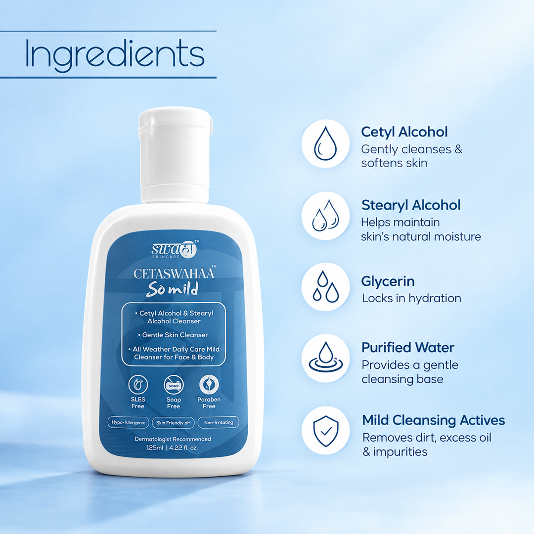 CetaSwahaa™ So Mild Gentle Skin Cleanser – Face & Body