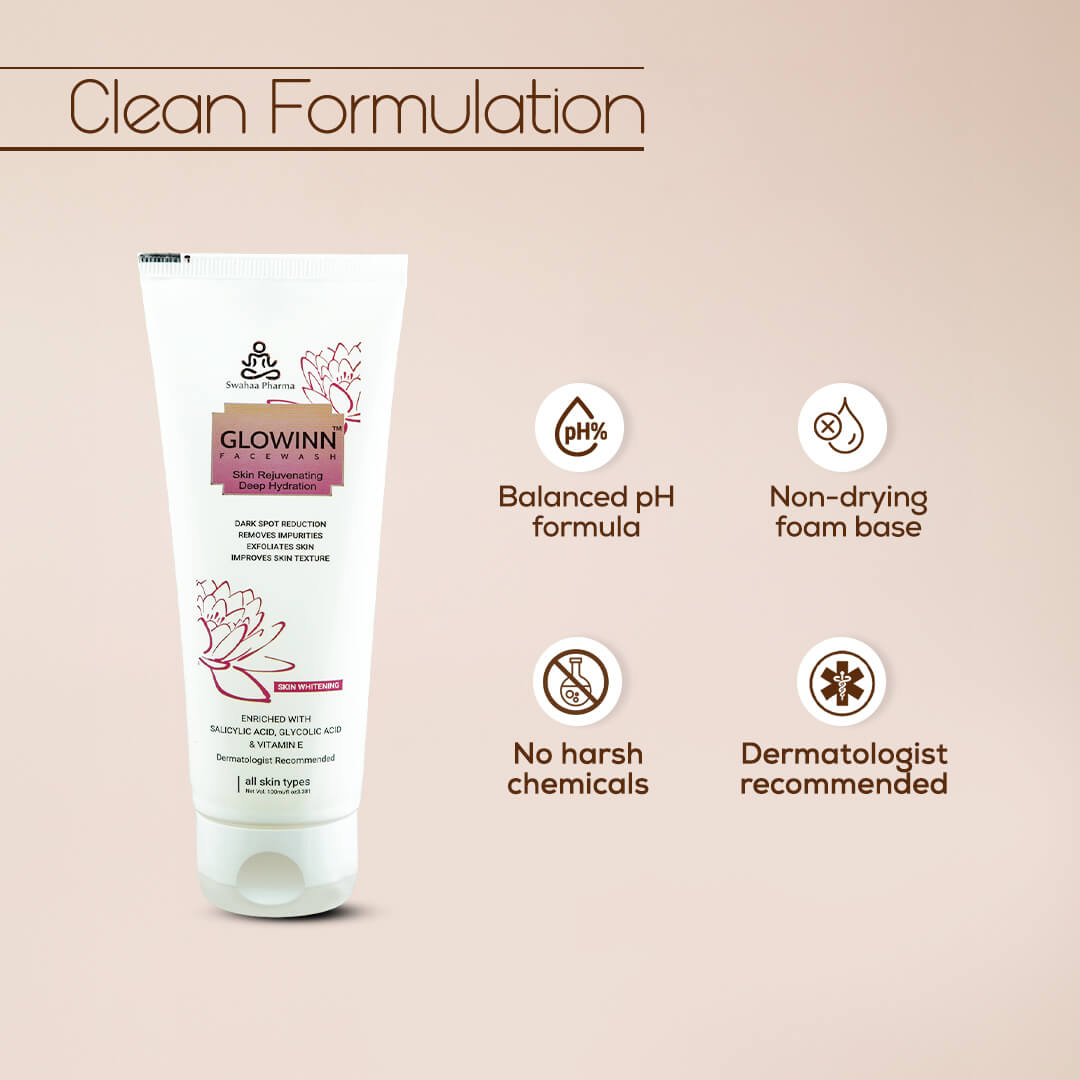 Glowinn Facewash – Skin Rejuvenating & Deep Hydration