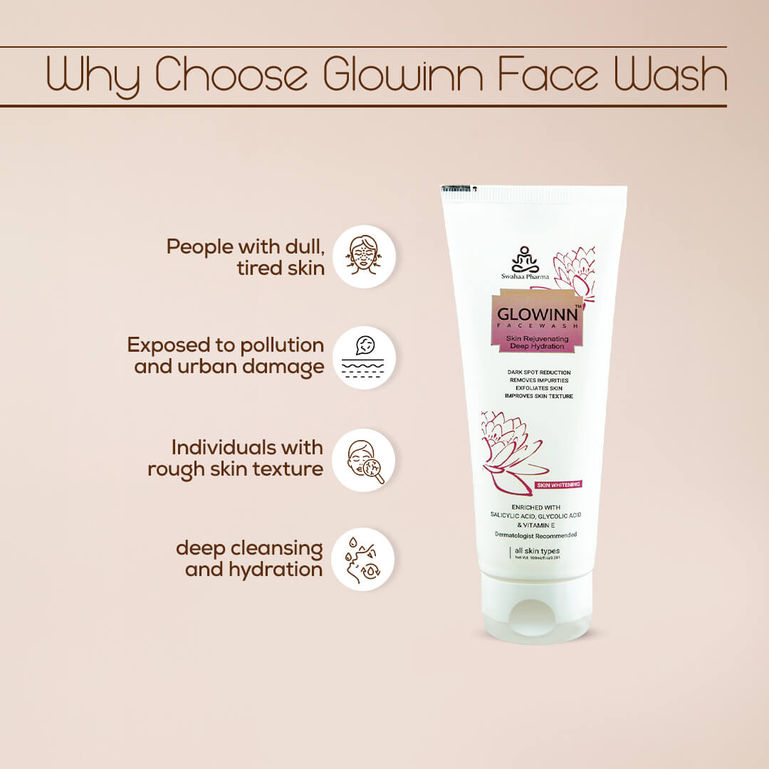 Glowinn Facewash – Skin Rejuvenating & Deep Hydration