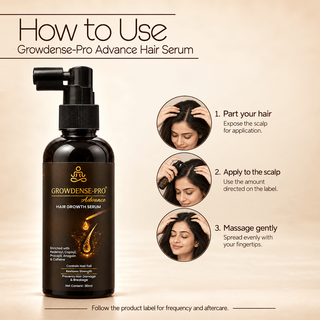 Growdense-Pro Advance Hair Growth Serum – 60 ml
