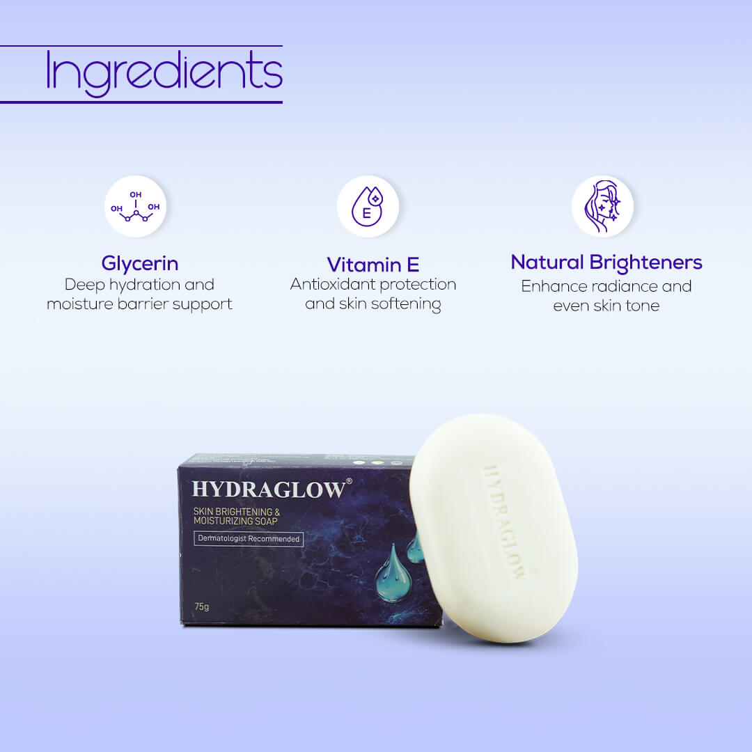 HYDRAGLOW Soap | Pack of 3