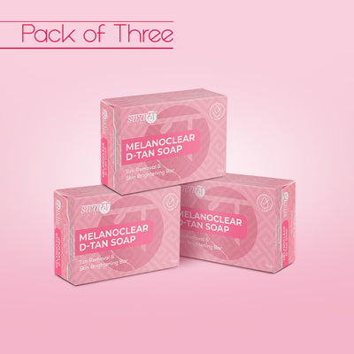 MelanoClear D-Tan Soap | Pack Of 3