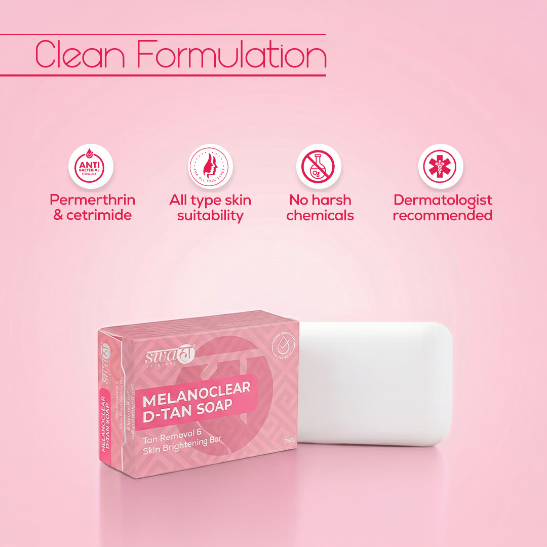Swahaa MelanoClear Soap | Pack of 3