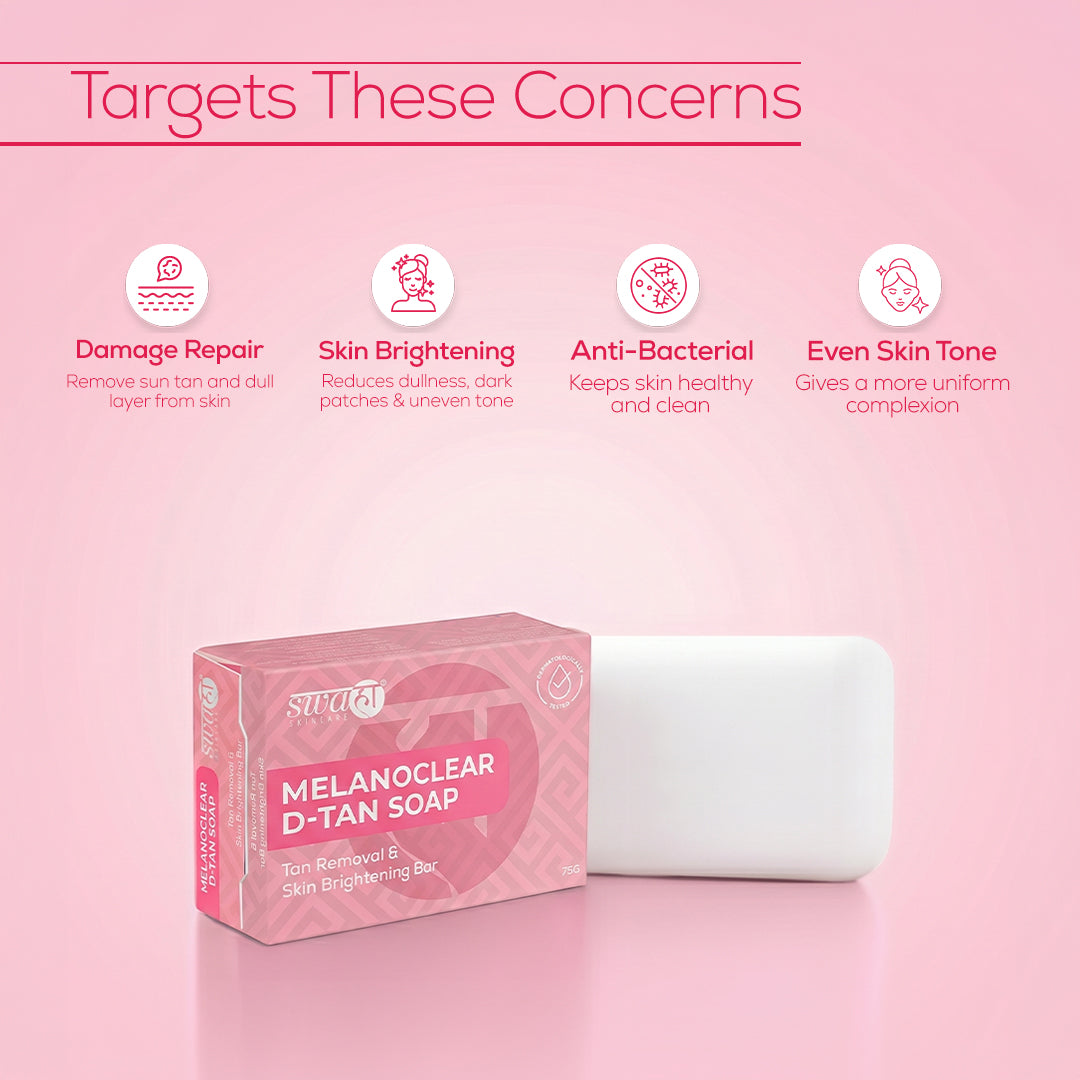 Swahaa MelanoClear Soap | Pack of 3