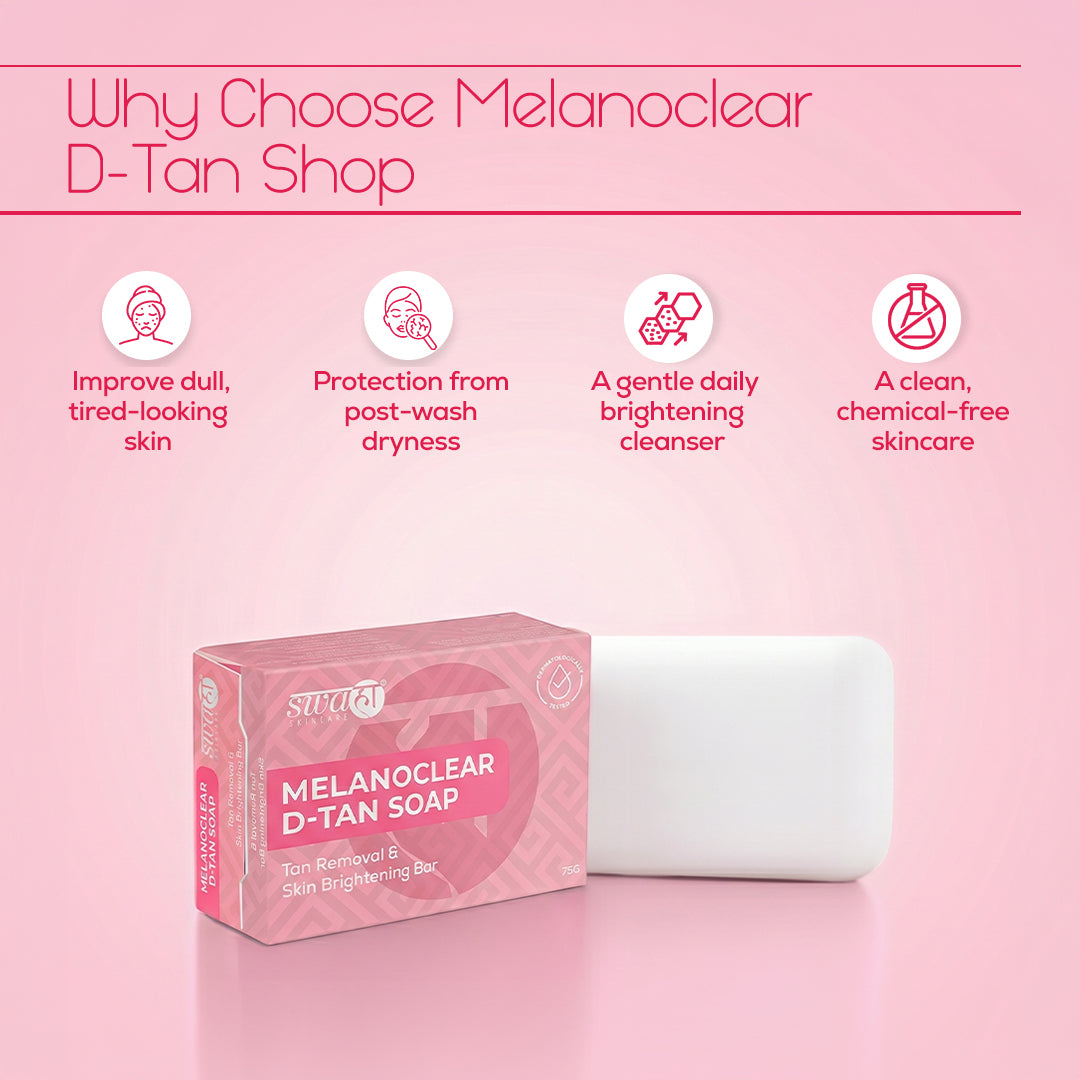 Swahaa MelanoClear Soap | Pack of 3