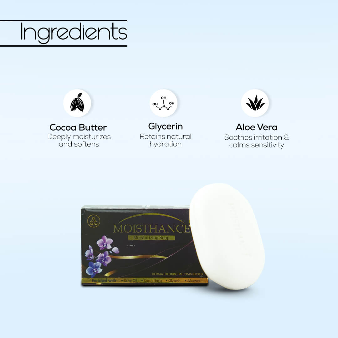MOISTHANCE Soap | Pack of 3