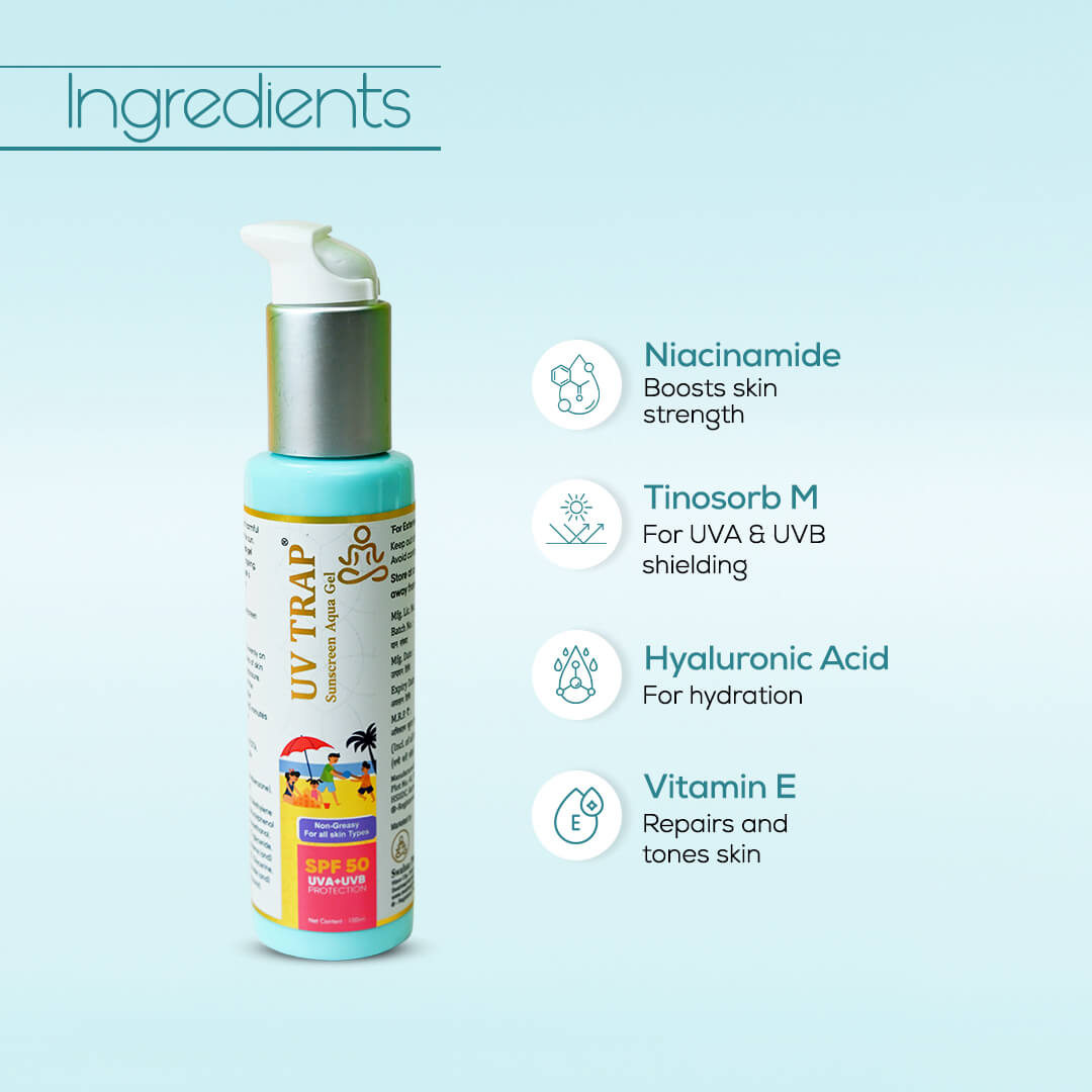 UV Trap Gel Sunscreen SPF 50 PA+++