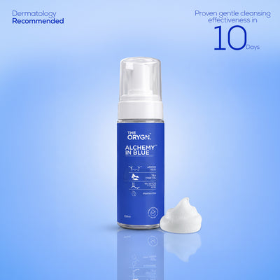The Orygn Alchemy In Blue Foaming Facewash
