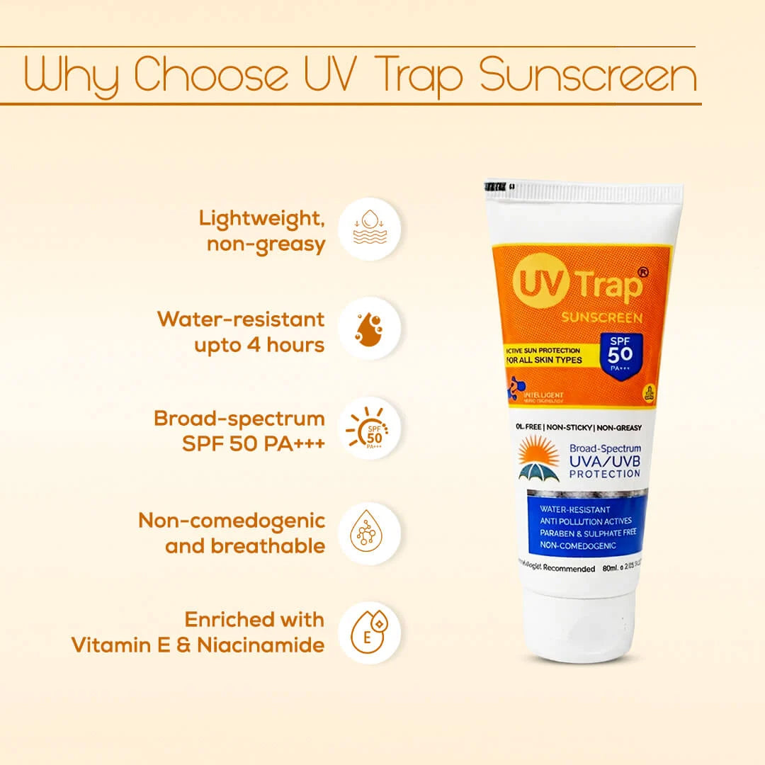 UV Trap Sunscreen SPF 50 PA+++