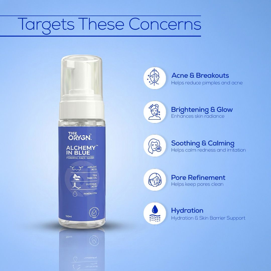The Orygn. Alchemy™ In Blue Foaming Face Wash