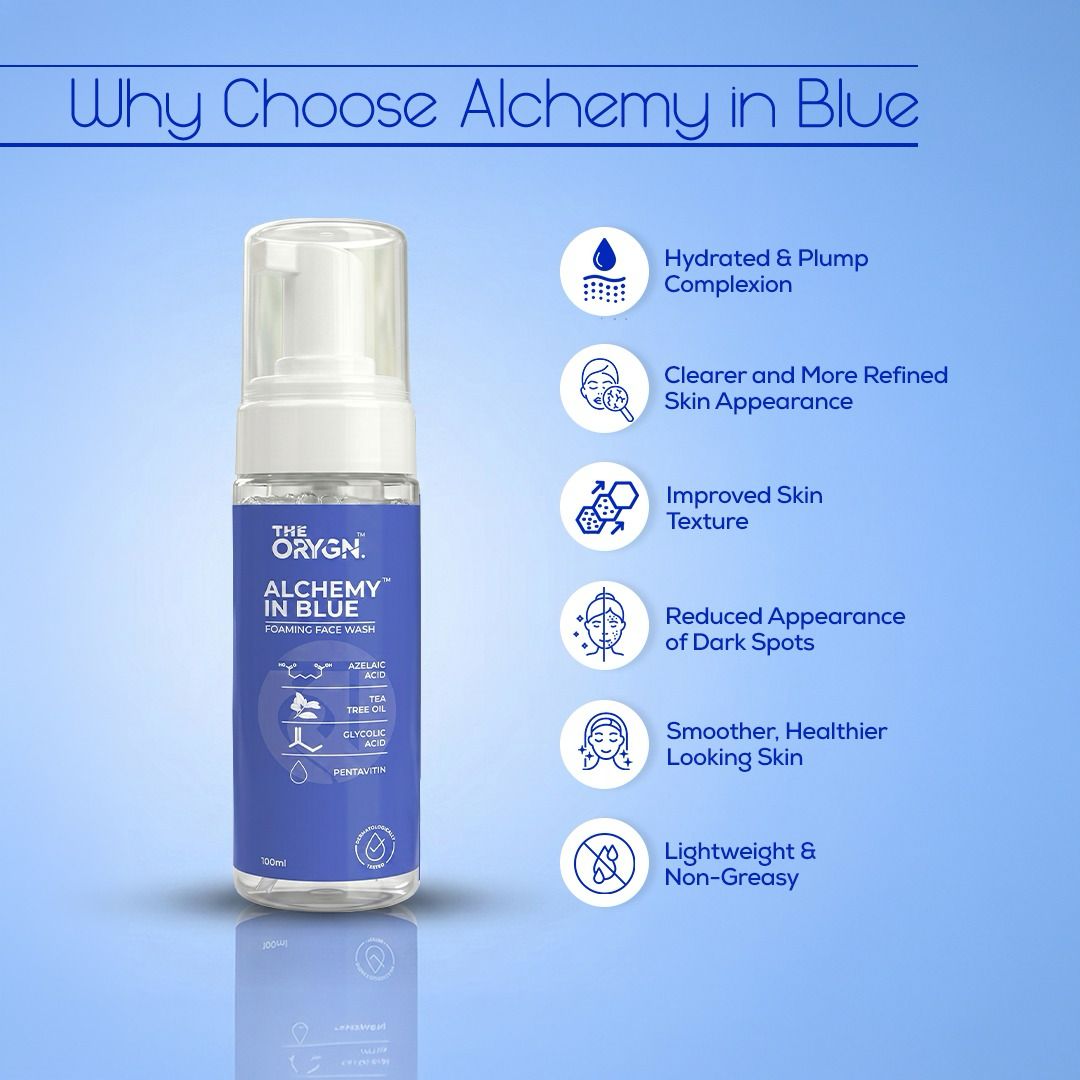 The Orygn. Alchemy™ In Blue Foaming Face Wash