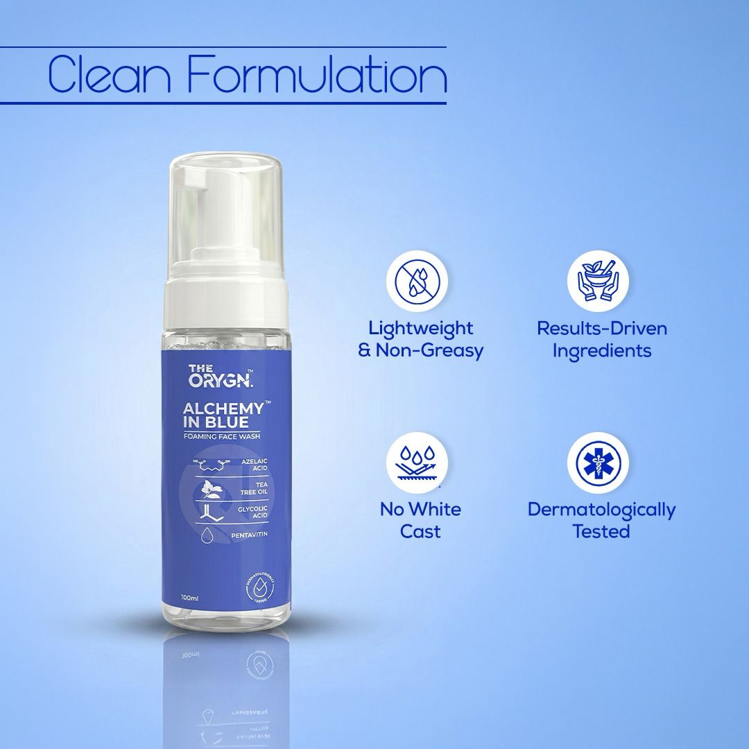 The Orygn. Alchemy™ In Blue Foaming Face Wash