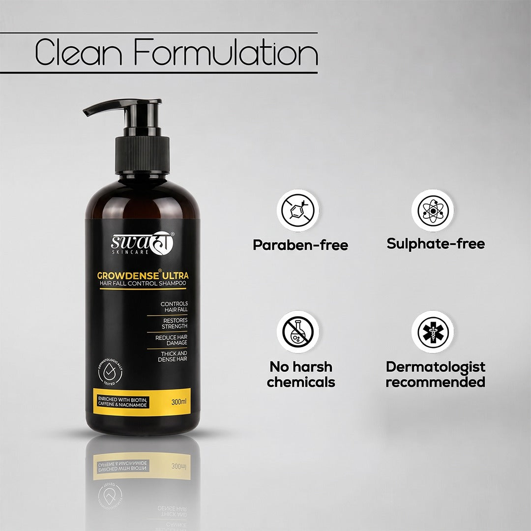 Growdense® Ultra Hair Fall Control Shampoo