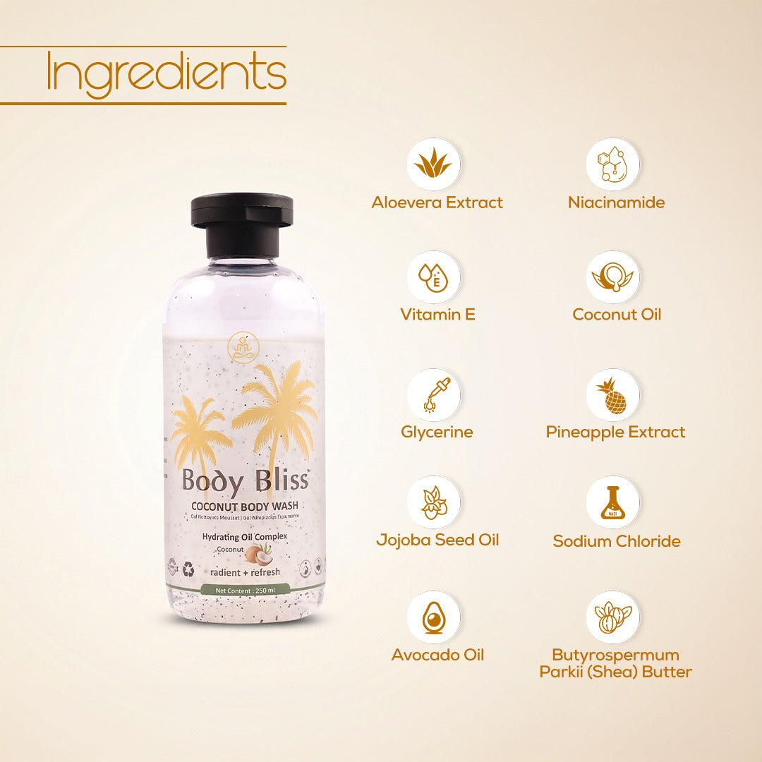 Body Bliss Coconut Body Wash