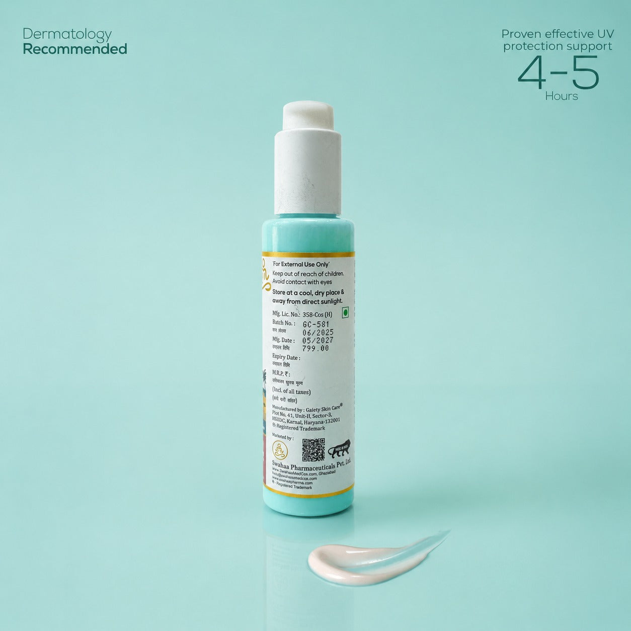 UV Trap Gel Sunscreen SPF 50 PA+++