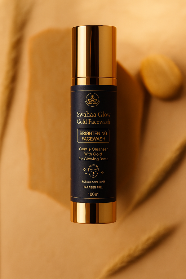 Gold Facewash – Gentle Cleanser with 24K Gold Dust for Radiant Skin